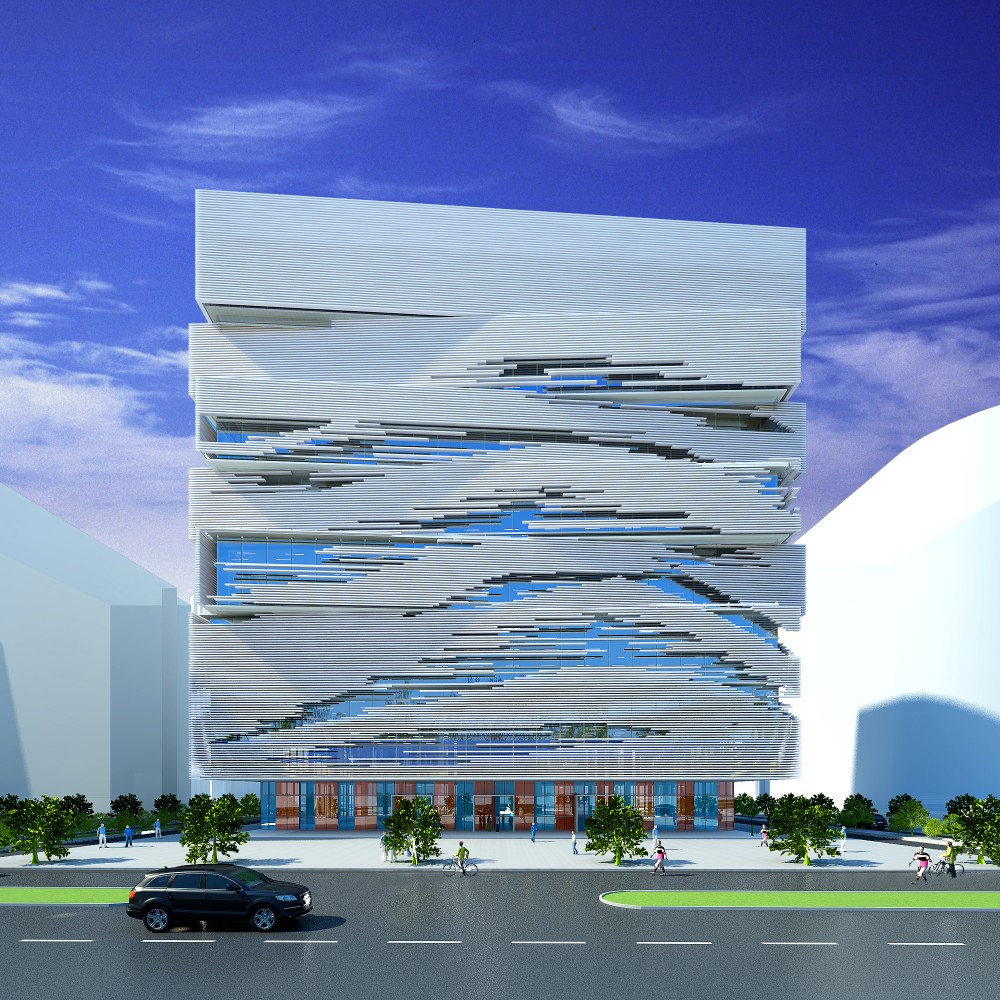 front view