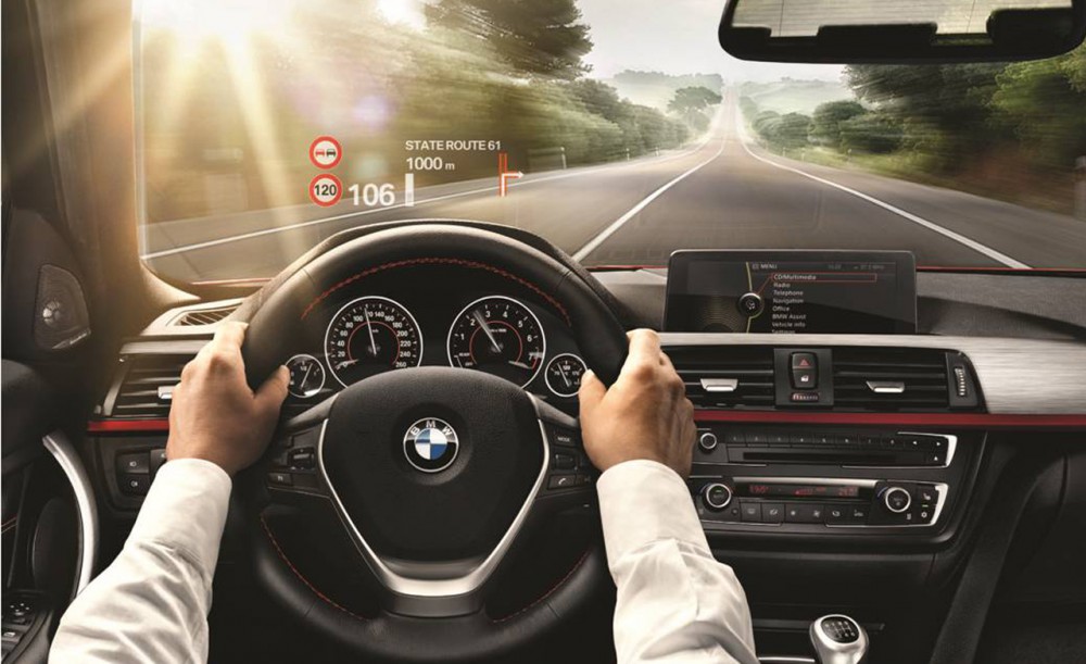 BMW 7 HUD